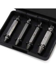 Double Side Damaged Screw Extractor S2 Alloy Steel Out Remover Bolt Stud Tool