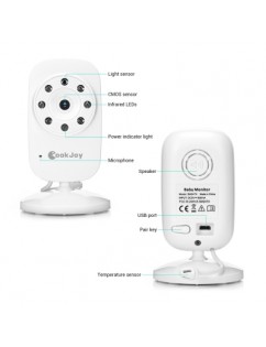 COOKJOY SM35RX Video Baby Monitor