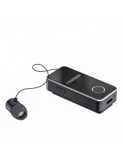FineBlue F2 Wireless Bluetooth V5.0 Music Headset Vibrating Alert Wear Clip Earphone for Smartphone
