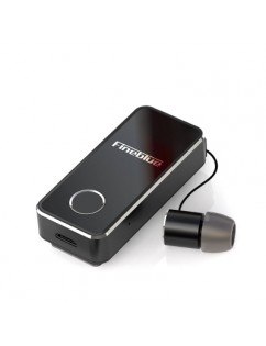 FineBlue F2 Wireless Bluetooth V5.0 Music Headset Vibrating Alert Wear Clip Earphone for Smartphone