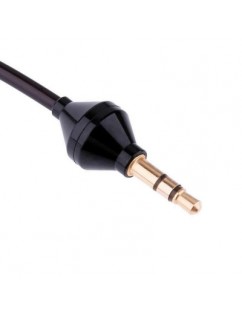 Cwxuan 3.5mm Plug Sound Conduction Acoustic Air Tube Spring Earphone