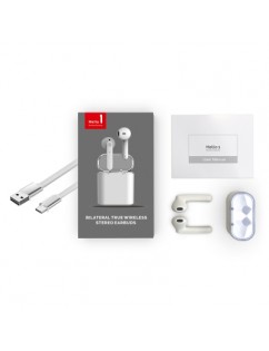 Hello 1 Bluetooth Earphones True Wireless Hi-Fi Stereo Sound Earbuds