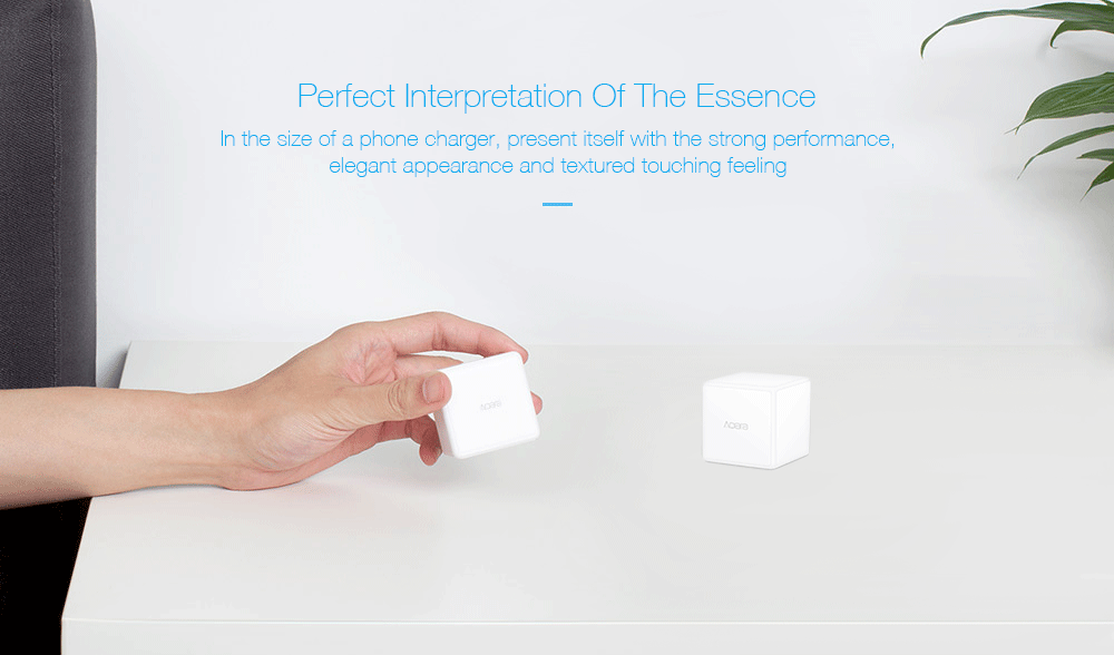 Aqara Cube Smart Home Controller 6 Actions Device - White