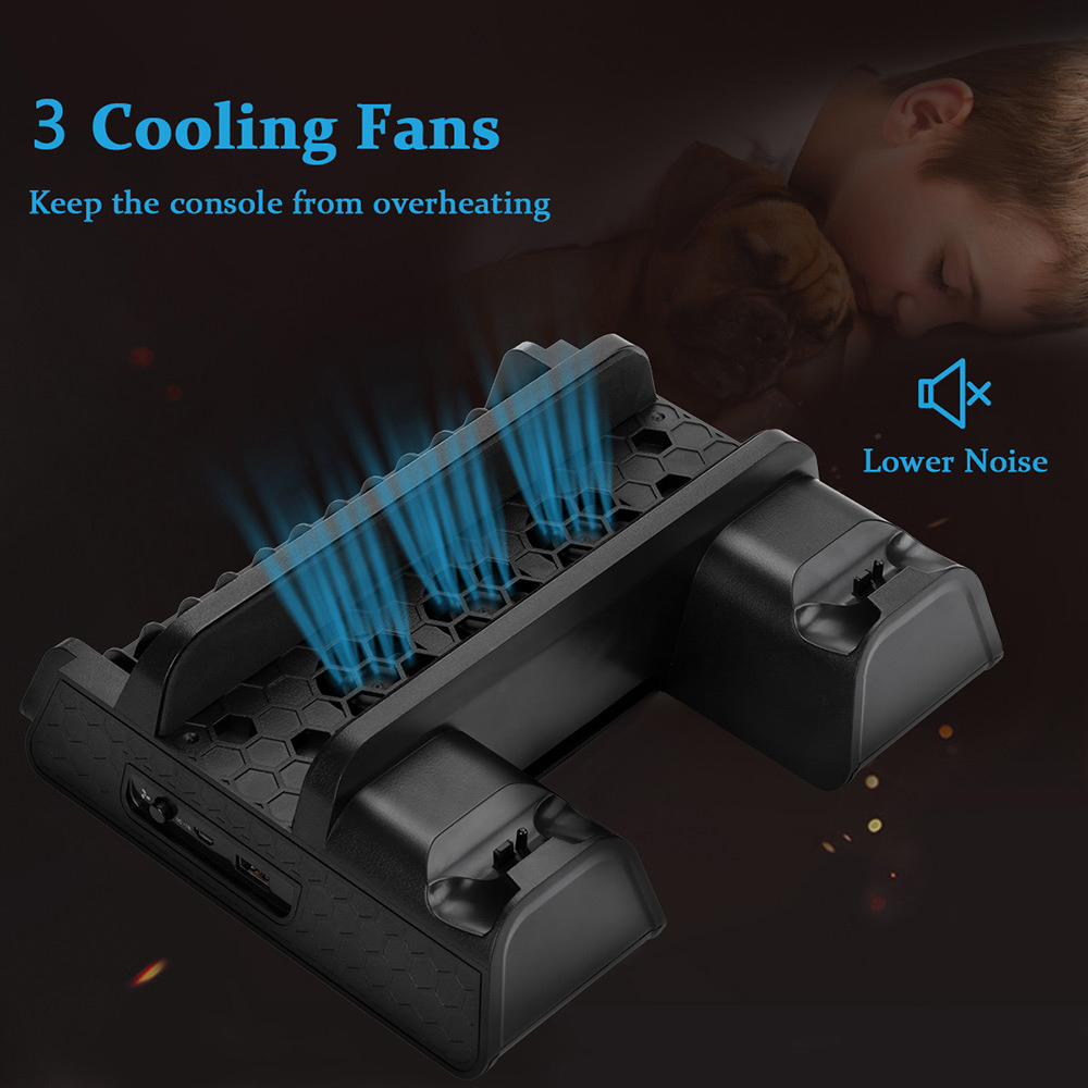 Multi-function dock for PS4/PS4 Slim/PS4 Pro Multi-function dock for PS4/PS4 Slim/PS4 Pro