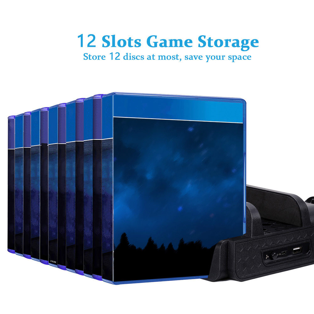 Multi-function dock for PS4/PS4 Slim/PS4 Pro Multi-function dock for PS4/PS4 Slim/PS4 Pro