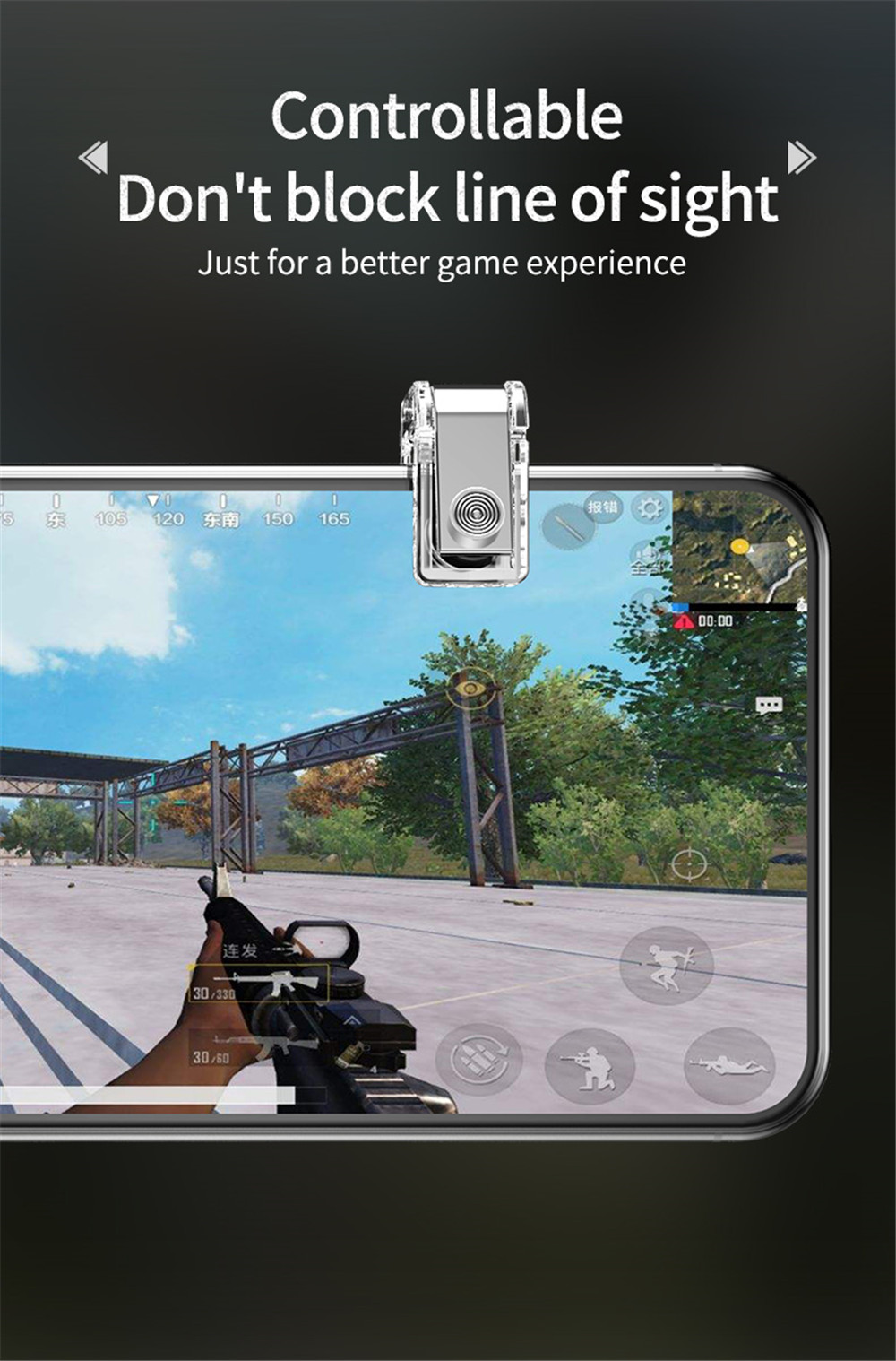 Metal Gaming Trigger PUBG L1R1 Fire Controller