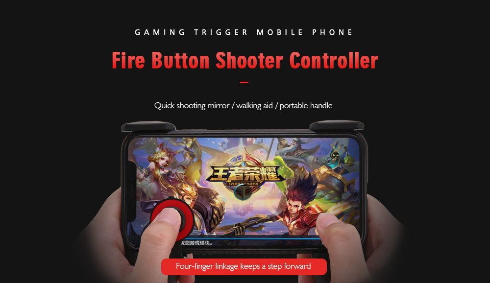Gaming Trigger Mobile Phone Fire Button Shooter Controller and Gamepad Gaming Trigger Mobile Phone Fire Button Shooter Controller and Gamepad