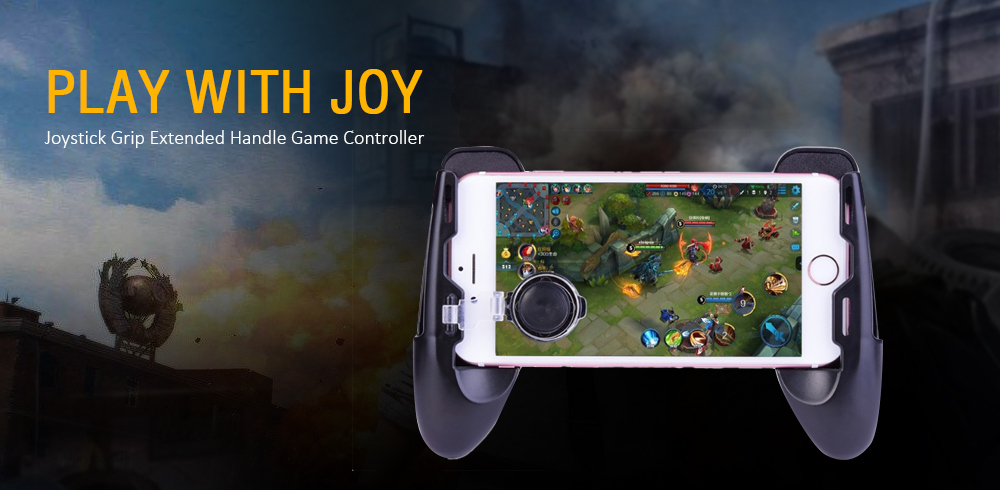 3 In1 Joystick Grip Extended Handle Game Controller Gamepad 3 In1 Joystick Grip Extended Handle Game Controller Gamepad