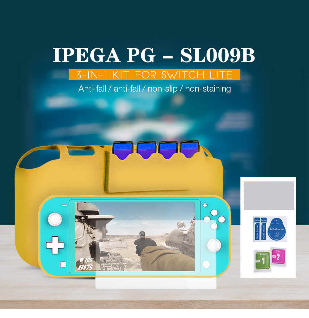 iPEGA PG - SL009B Protective Case Accessories 3-in-1 Kit for Switch Lite iPEGA PG - SL009B Protective Case Accessories 3-in-1 Kit for Switch Lite