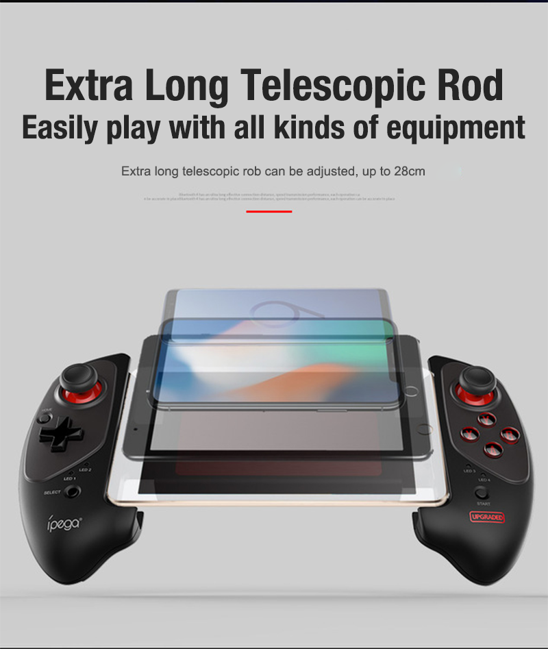 iPEGA PG-9083S Red Bat Wireless Bluetooth Gamepad Telescopic Game Controller Plug &  Play for Android IOS Smartphone Tabletu00a0