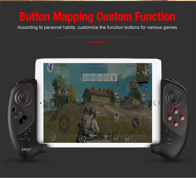 iPEGA PG-9083S Red Bat Wireless Bluetooth Gamepad Telescopic Game Controller Plug &  Play for Android IOS Smartphone Tabletu00a0