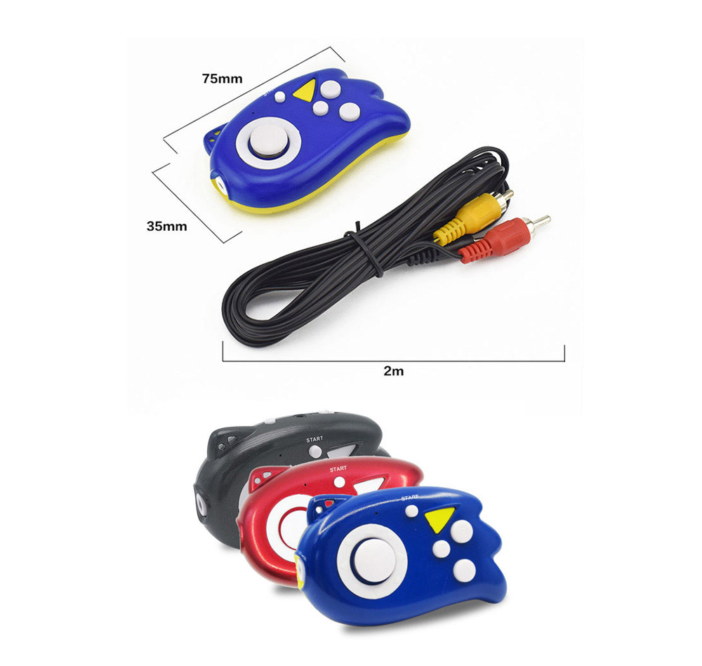 Mini 8 Bit Portable Joystick Video Console Built-in 89 Classic Games Support TV Output Plug Game Player