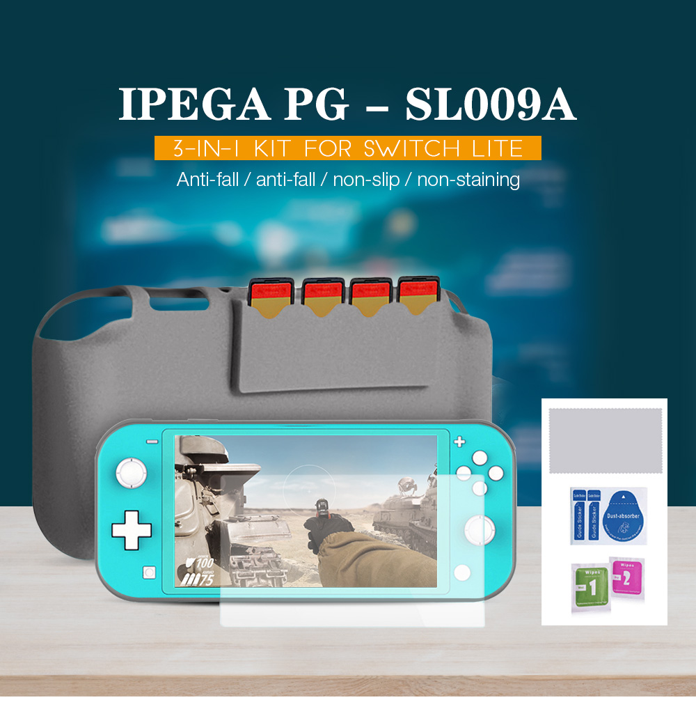 iPEGA PG - SL009A Protective Case Accessories 3-in-1 Kit for Switch Lite iPEGA PG - SL009A Protective Case Accessories 3-in-1 Kit for Switch Lite