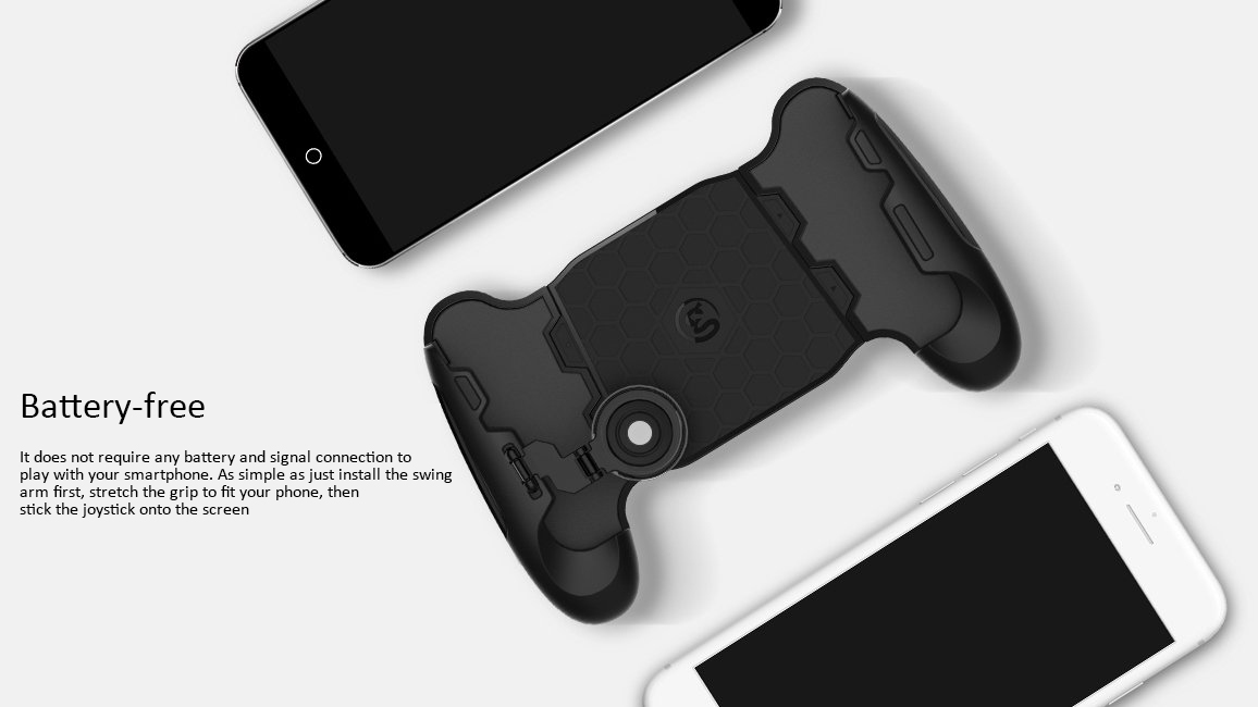 GameSir F1 Stretchable Grip with Bracket Stick on Joystick for Smartphone GameSir F1 Stretchable Grip with Bracket Stick on Joystick for Smartphone