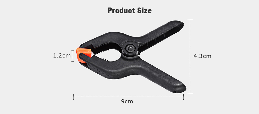 3-inch Durable Muslin Spring Clamp Grip Clip for DIY Woodwork 3-inch Durable Muslin Spring Clamp Grip Clip for DIY Woodwork