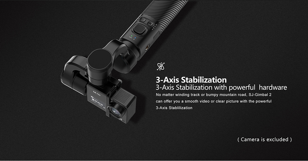 Original SJCAM SJ - GIMBAL 2 3-axis Handheld Gimbal Stabilizer for Action Cameras 