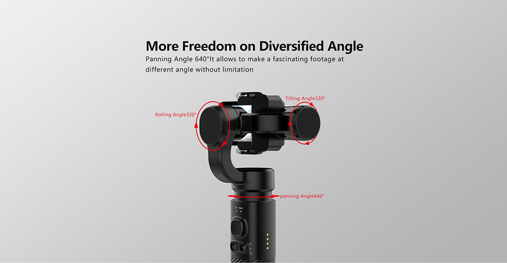 Original SJCAM SJ - GIMBAL 2 3-axis Handheld Gimbal Stabilizer for Action Cameras 