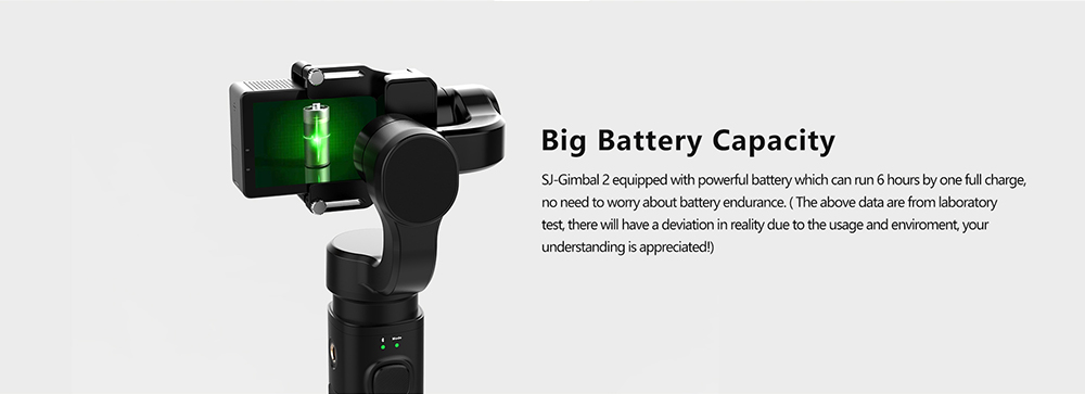 Original SJCAM SJ - GIMBAL 2 3-axis Handheld Gimbal Stabilizer for Action Cameras 