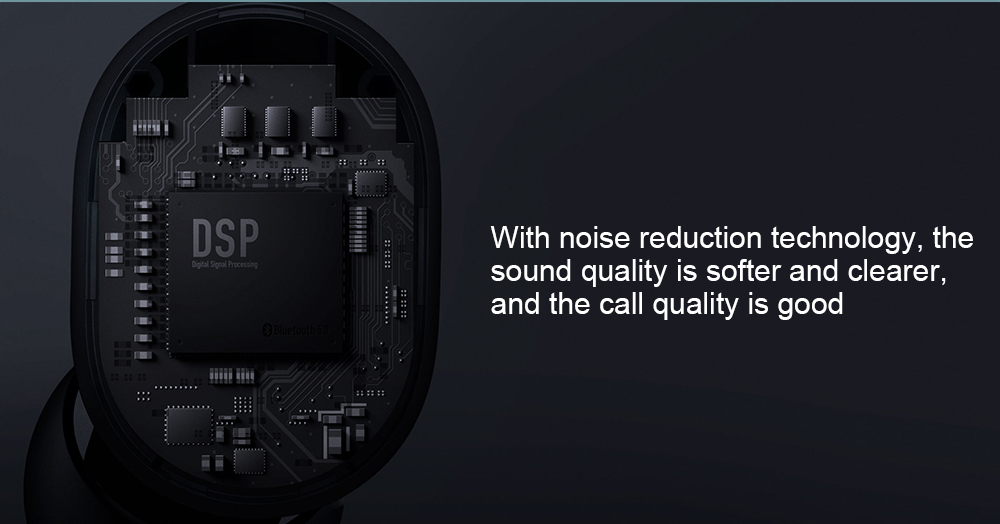 Original Xiaomi Redmi AirDots Bluetooth Wireless Headset - Black Original Xiaomi Redmi AirDots Bluetooth Wireless Headset - Black