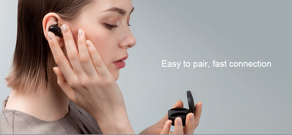 Original Xiaomi Redmi AirDots Bluetooth Wireless Headset - Black Original Xiaomi Redmi AirDots Bluetooth Wireless Headset - Black