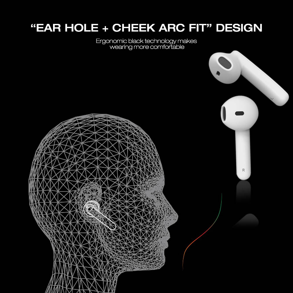 Hello 1 Bluetooth Earphones True Wireless Hi-Fi Stereo Sound Earbuds Hello 1 Bluetooth Earphones True Wireless Hi-Fi Stereo Sound Earbuds
