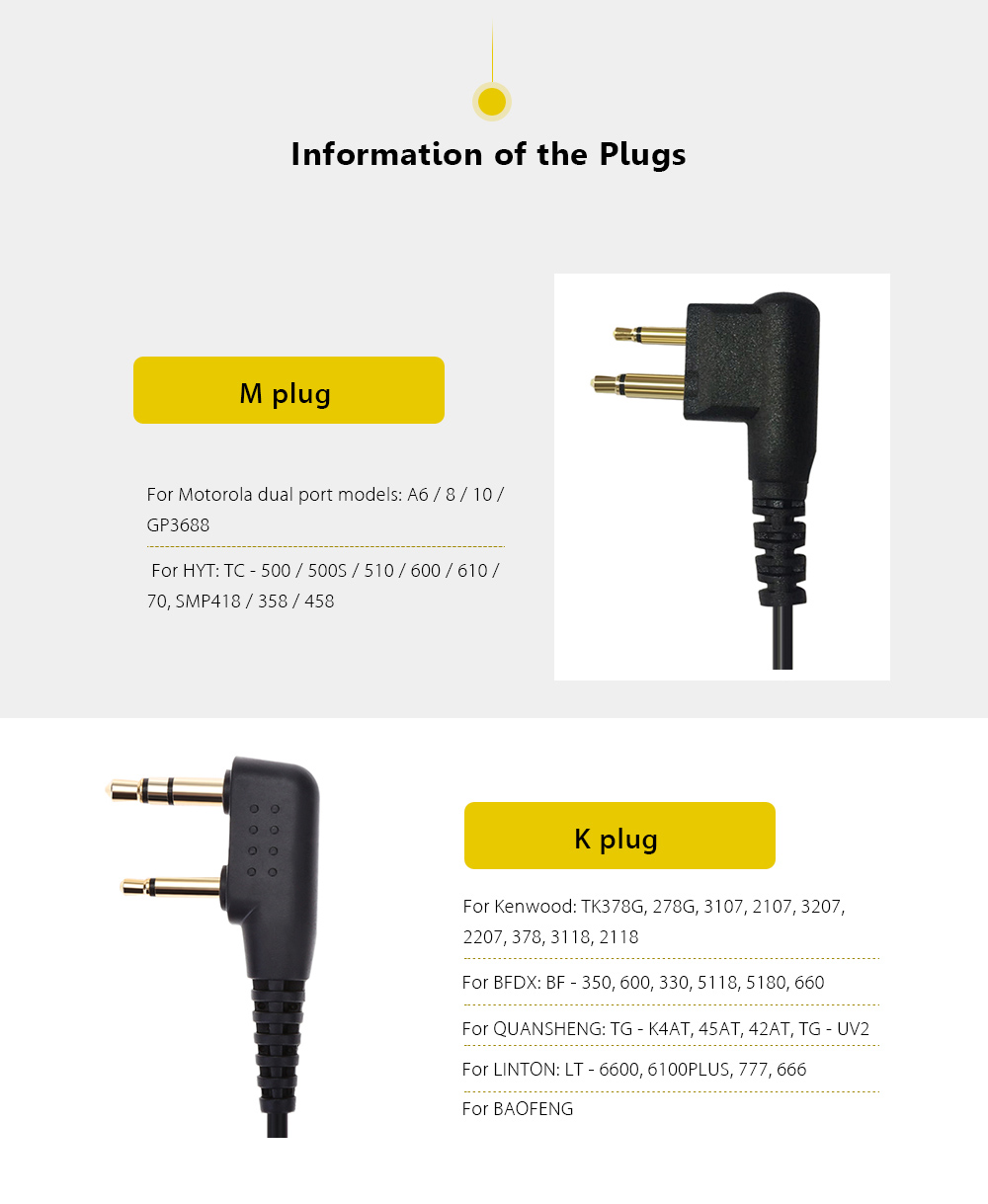 SH - 02K Air Acoustic Tube Mic Walkie Talkie Headset SH - 02K Air Acoustic Tube Mic Walkie Talkie Headset