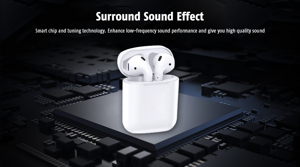 i80 TWS Surround Sound Effect / Noise Canceling / Comfortable Wearing / Support Wireless Charging / Bluetooth 5.0 Earphone i80 TWS Surround Sound Effect / Noise Canceling / Comfortable Wearing / Support Wireless Charging / Bluetooth 5.0 Earphone