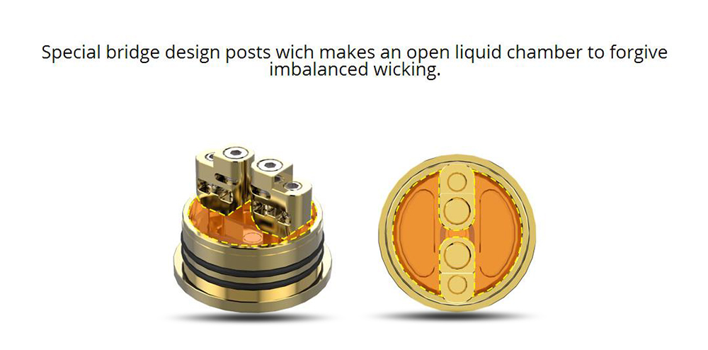 Original GeekVape Peerless RDA with Side Airflow / Dual Posts for E Cigarette Original GeekVape Peerless RDA with Side Airflow / Dual Posts for E Cigarette