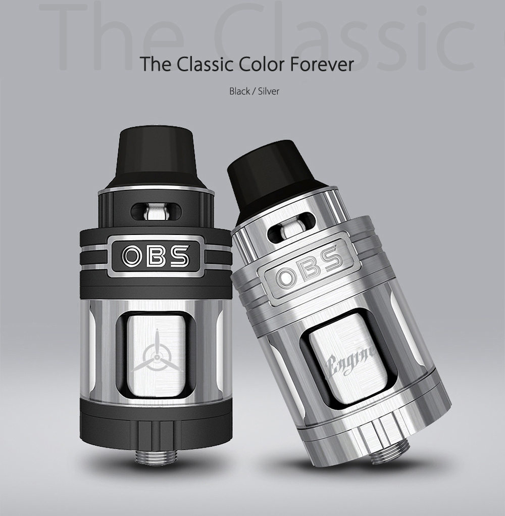 Original OBS Engine Mini RTA with 3.5ml Capacity / Top Airflow / Side Filling / Powerful DIY Deck for E Cigarette Original OBS Engine Mini RTA with 3.5ml Capacity / Top Airflow / Side Filling / Powerful DIY Deck for E Cigarette