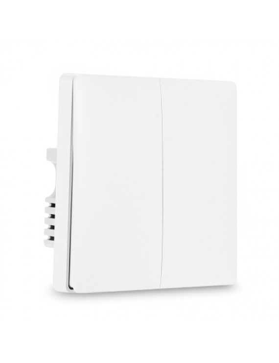 Aqara QBKG03LM Wall Switch Smart Light Control Double Key ZigBee Version