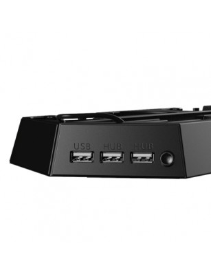 PS4 Cooling Station Vertical Stand with 2 Controller Charging Dock and USB Hub