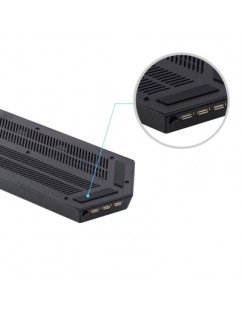 PS4 Cooling Station Vertical Stand with 2 Controller Charging Dock and USB Hub