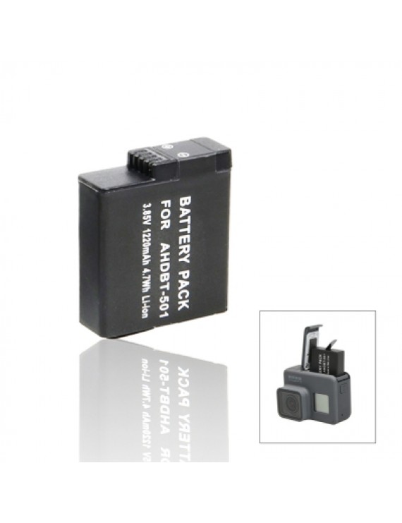 3.85V/1220mAh Li-ion Battery for Gopro Hero 5 / 6