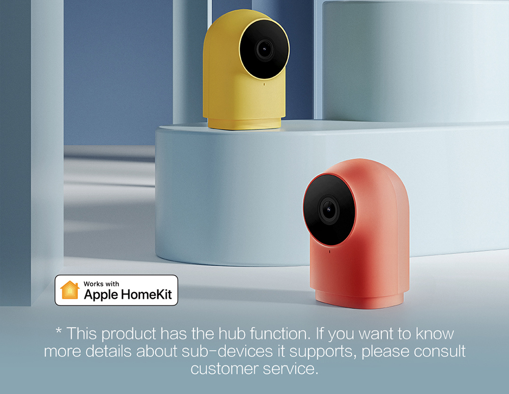 Aqara G2H Smart Camera 1080P Gateway Edition Zigbee Linkage Smart Devices IP Wifi Wireless Cloud Home Security - White Aqara G2H Smart Camera 1080P Gateway Edition Zigbee Linkage Smart Devices IP Wifi Wireless Cloud Home Security - White