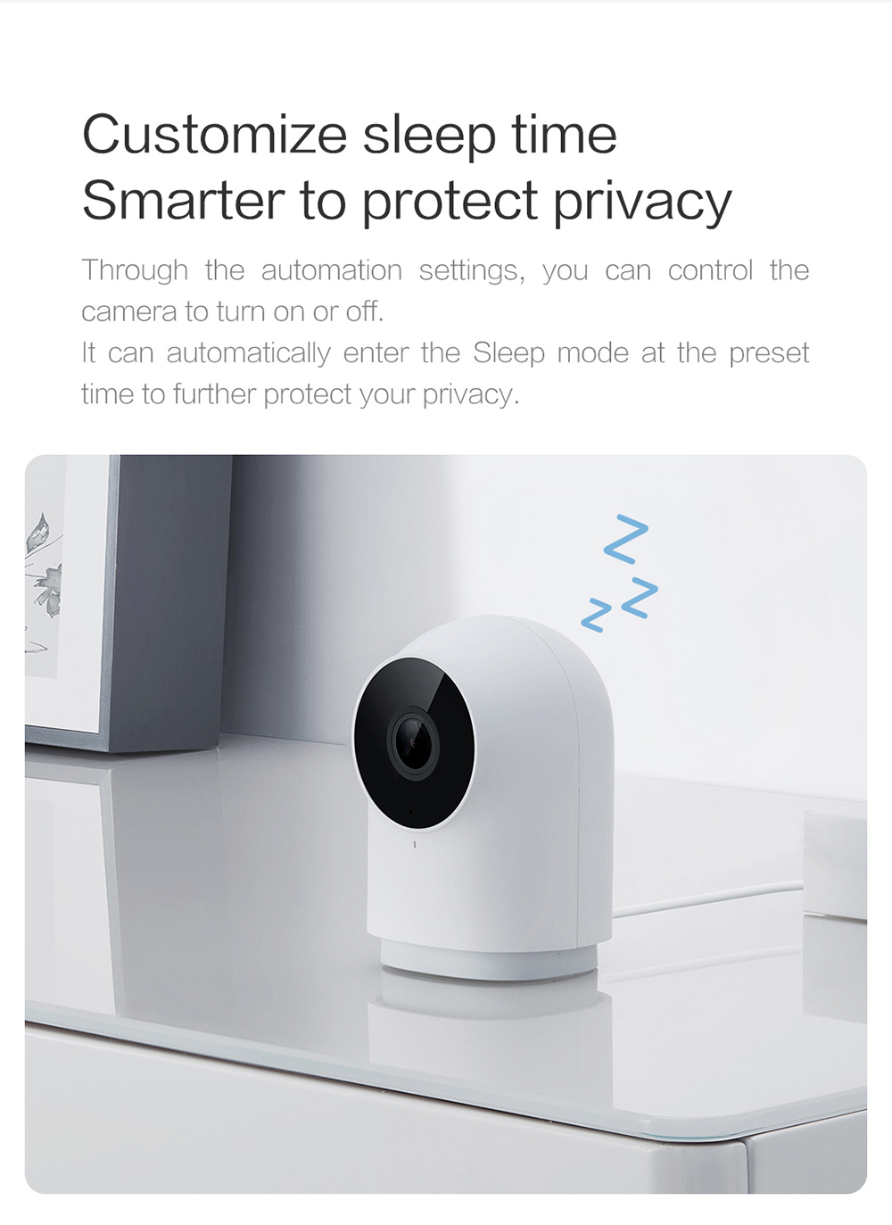 Aqara G2H Smart Camera 1080P Gateway Edition Zigbee Linkage Smart Devices IP Wifi Wireless Cloud Home Security - White Aqara G2H Smart Camera 1080P Gateway Edition Zigbee Linkage Smart Devices IP Wifi Wireless Cloud Home Security - White