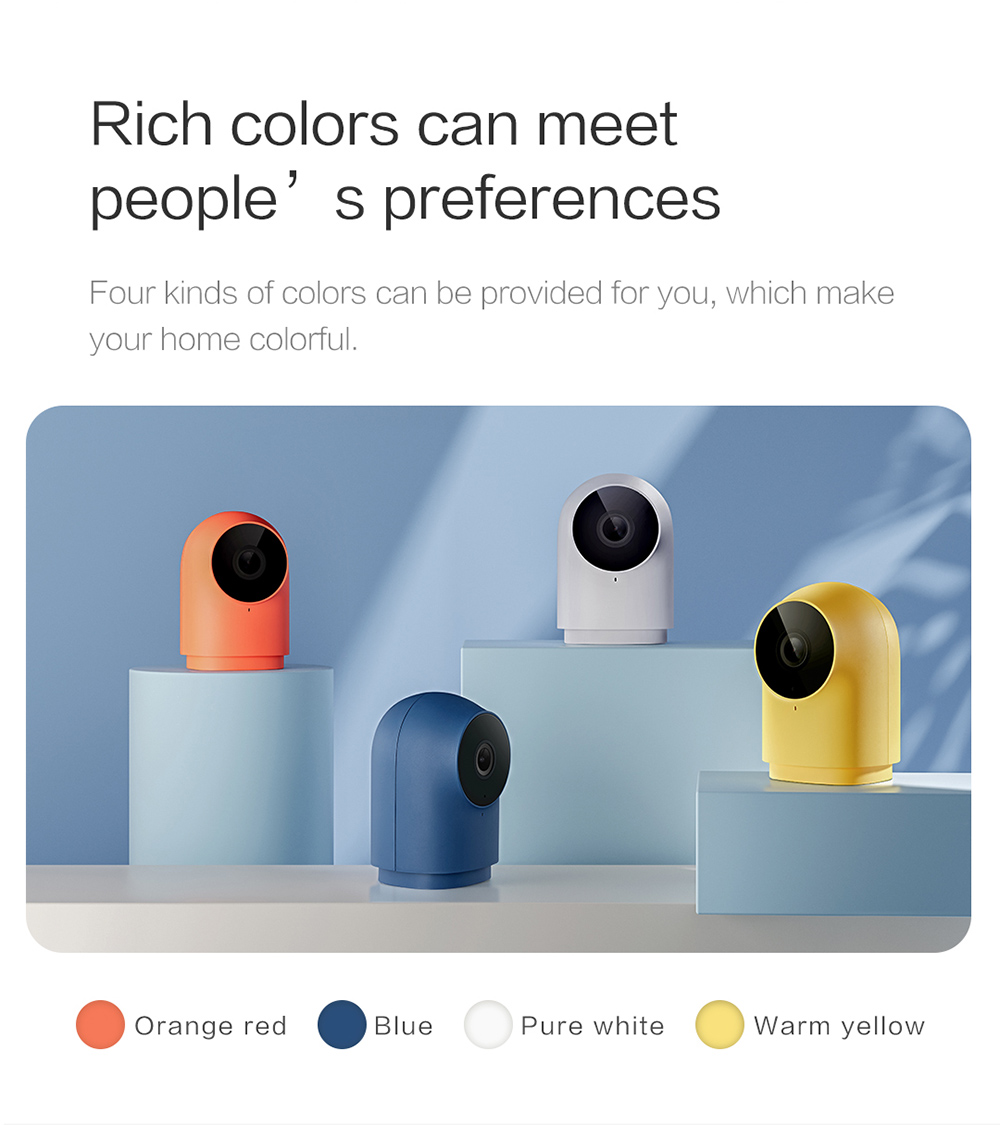 Aqara G2H Smart Camera 1080P Gateway Edition Zigbee Linkage Smart Devices IP Wifi Wireless Cloud Home Security - White Aqara G2H Smart Camera 1080P Gateway Edition Zigbee Linkage Smart Devices IP Wifi Wireless Cloud Home Security - White
