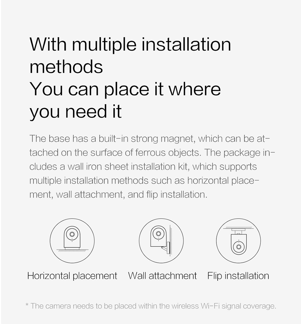 Aqara G2H Smart Camera 1080P Gateway Edition Zigbee Linkage Smart Devices IP Wifi Wireless Cloud Home Security - White Aqara G2H Smart Camera 1080P Gateway Edition Zigbee Linkage Smart Devices IP Wifi Wireless Cloud Home Security - White