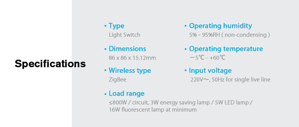 Aqara QBKG03LM Wall Switch Smart Light Control ZigBee Version - White Double Key Aqara QBKG03LM Wall Switch Smart Light Control ZigBee Version - White Double Key