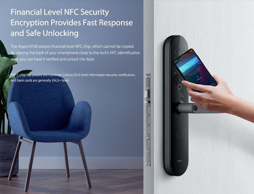 Aqara N100 Smart Door Lock - Black Aqara N100 Smart Door Lock - Black