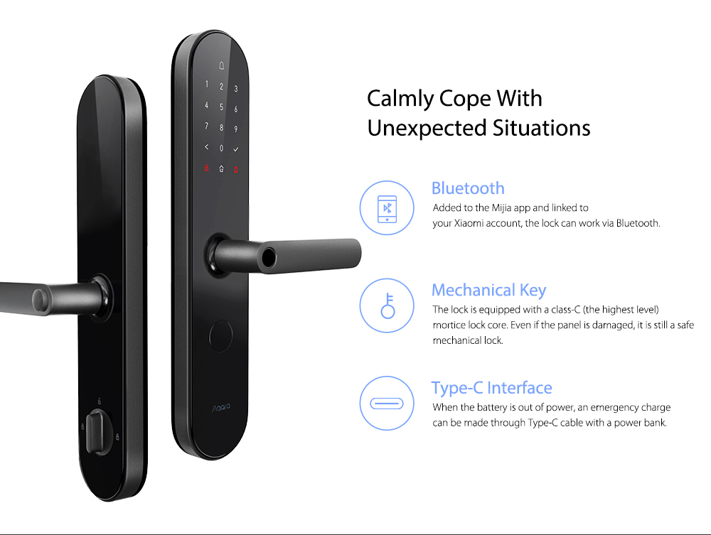 Aqara N100 Smart Door Lock - Black Aqara N100 Smart Door Lock - Black