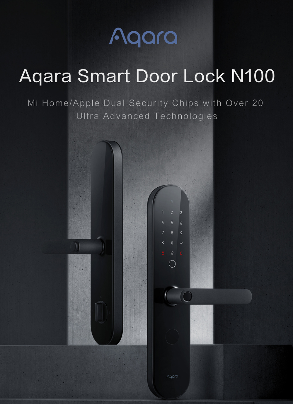 Aqara N100 Smart Door Lock - Black Aqara N100 Smart Door Lock - Black