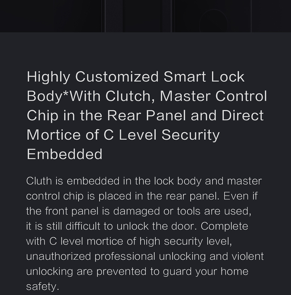 Aqara N100 Smart Door Lock - Black Aqara N100 Smart Door Lock - Black