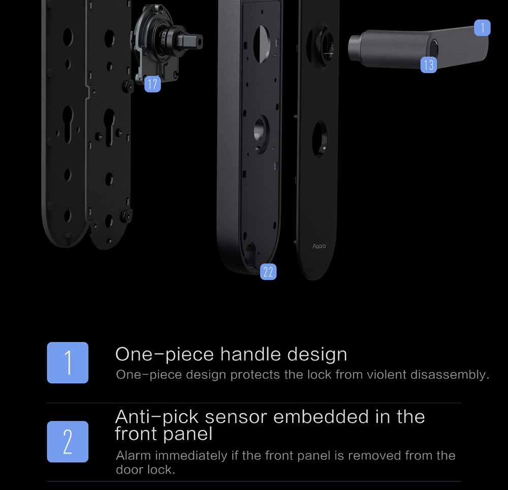 Aqara N100 Smart Door Lock - Black Aqara N100 Smart Door Lock - Black