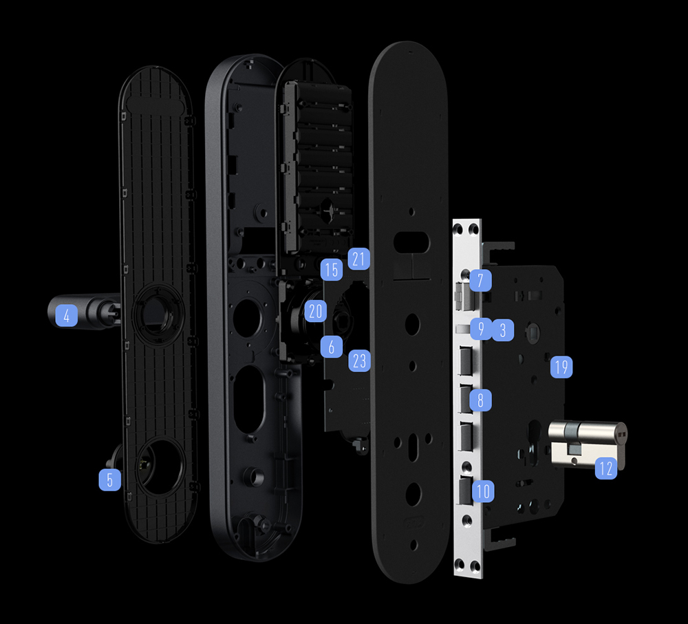 Aqara N100 Smart Door Lock - Black Aqara N100 Smart Door Lock - Black