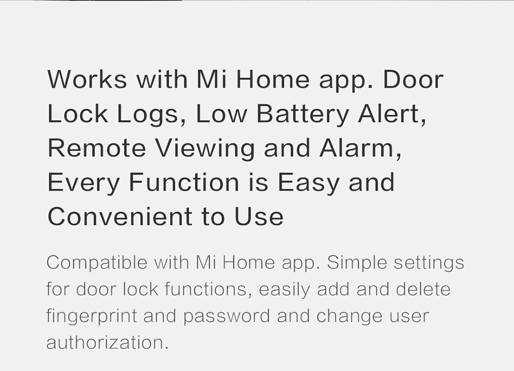 Aqara N100 Smart Door Lock - Black Aqara N100 Smart Door Lock - Black