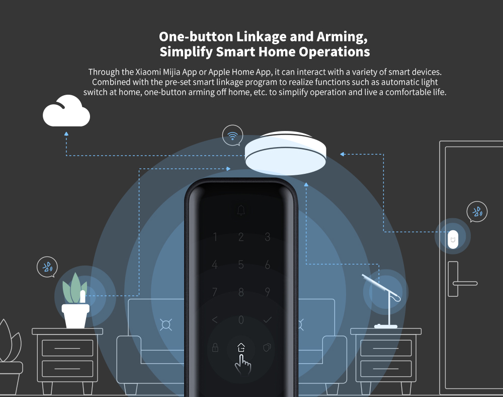 Aqara N200 Smart Door Lock - Black Aqara N200 Smart Door Lock - Black