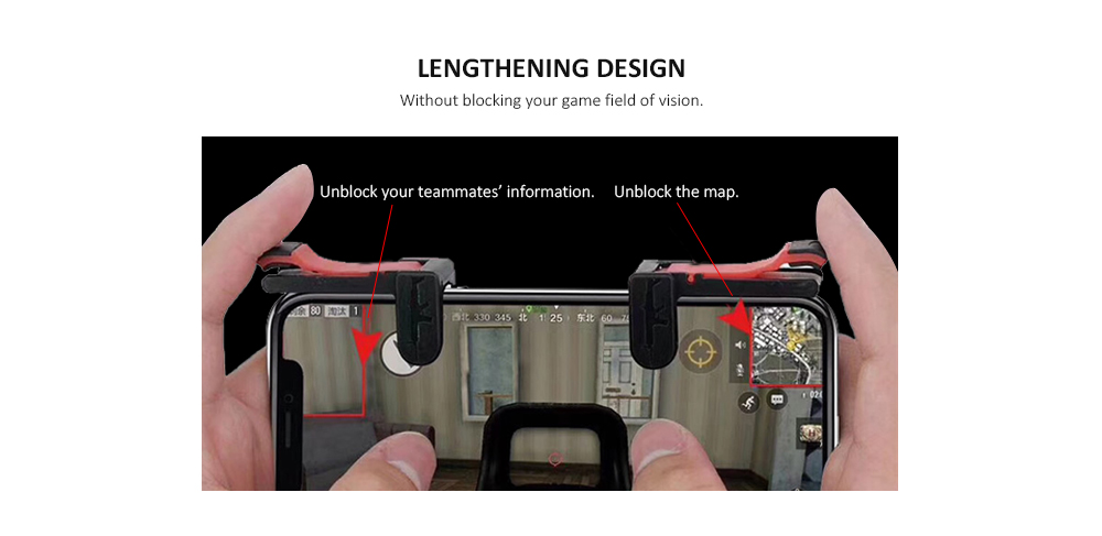 M24 Phone Gamepad Trigger Fire Button Aim Key Joystick Smartphone Tablet Gaming L1R1 Shooter Controller M24 Phone Gamepad Trigger Fire Button Aim Key Joystick Smartphone Tablet Gaming L1R1 Shooter Controller
