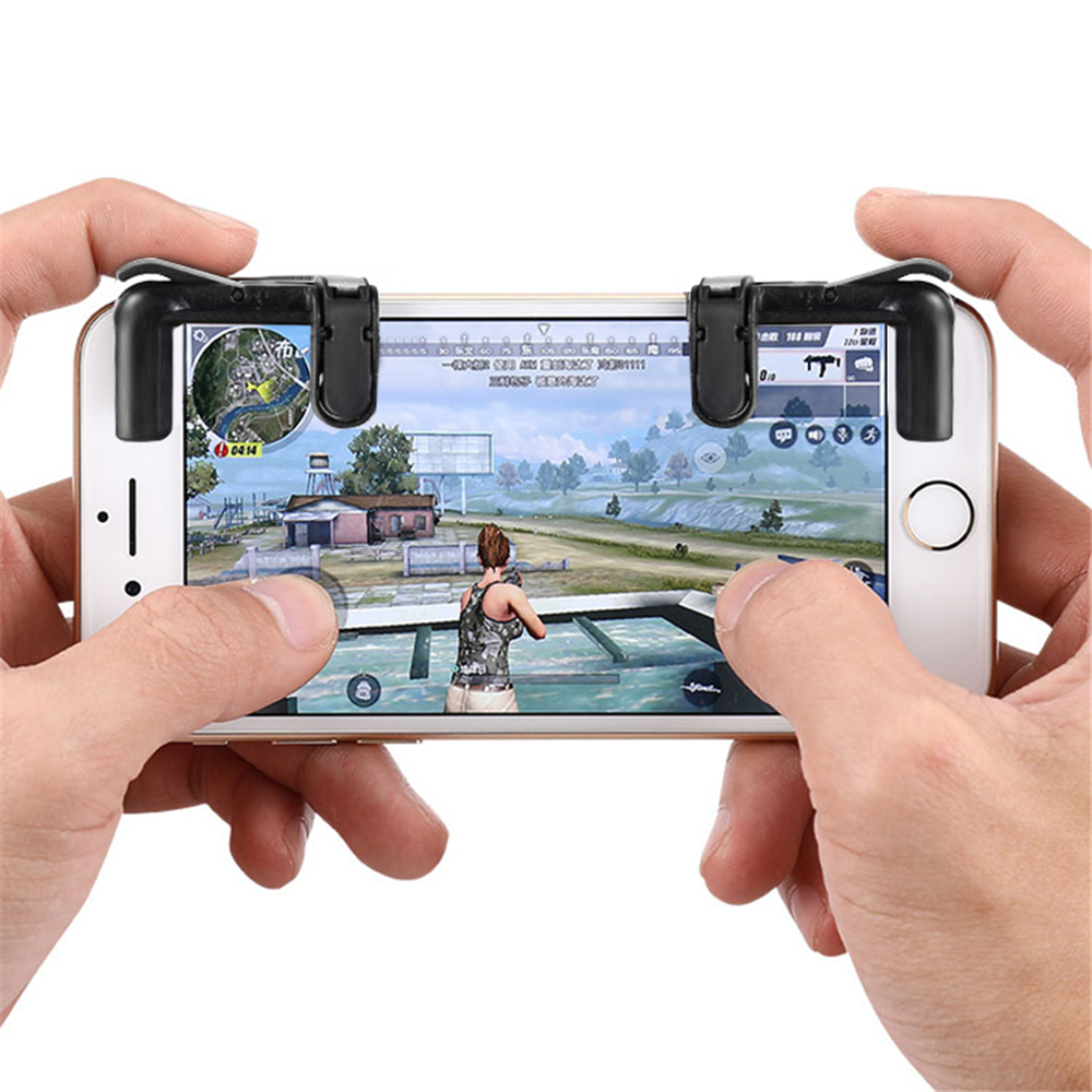 2PCS Mobile Phone Shooting Game Fire Button Aim Key Buttons L1 R1 Controller 2PCS Mobile Phone Shooting Game Fire Button Aim Key Buttons L1 R1 Controller