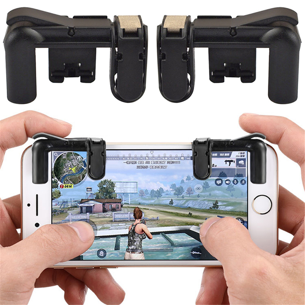 2PCS Mobile Phone Shooting Game Fire Button Aim Key Buttons L1 R1 Controller 2PCS Mobile Phone Shooting Game Fire Button Aim Key Buttons L1 R1 Controller
