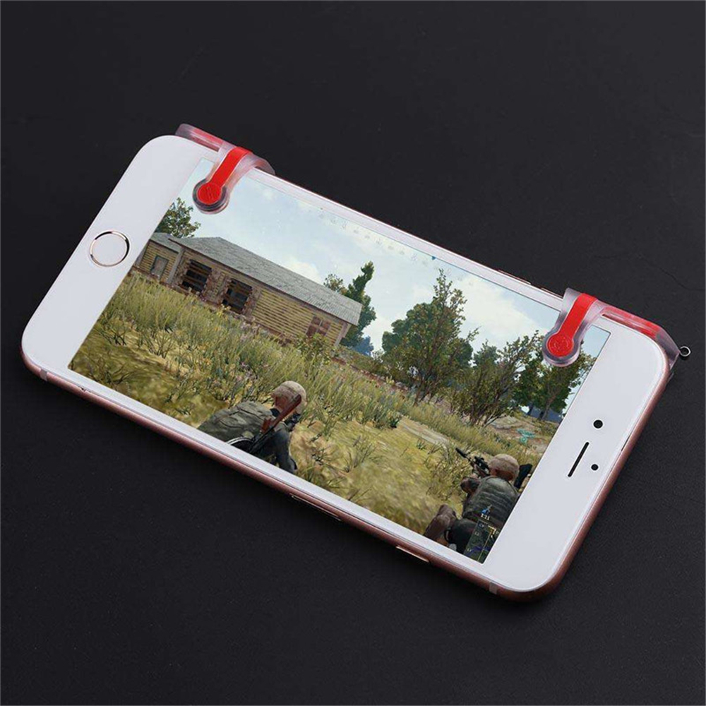 2PCS Mobile Game Fire Button Aim Key L1/ R1 Shooter Controller 2PCS Mobile Game Fire Button Aim Key L1/ R1 Shooter Controller